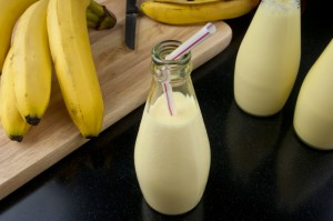 Almond Banana and Fennel Protein Shake