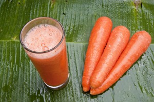 Revitalizing Carrot Banana and Orange Juice