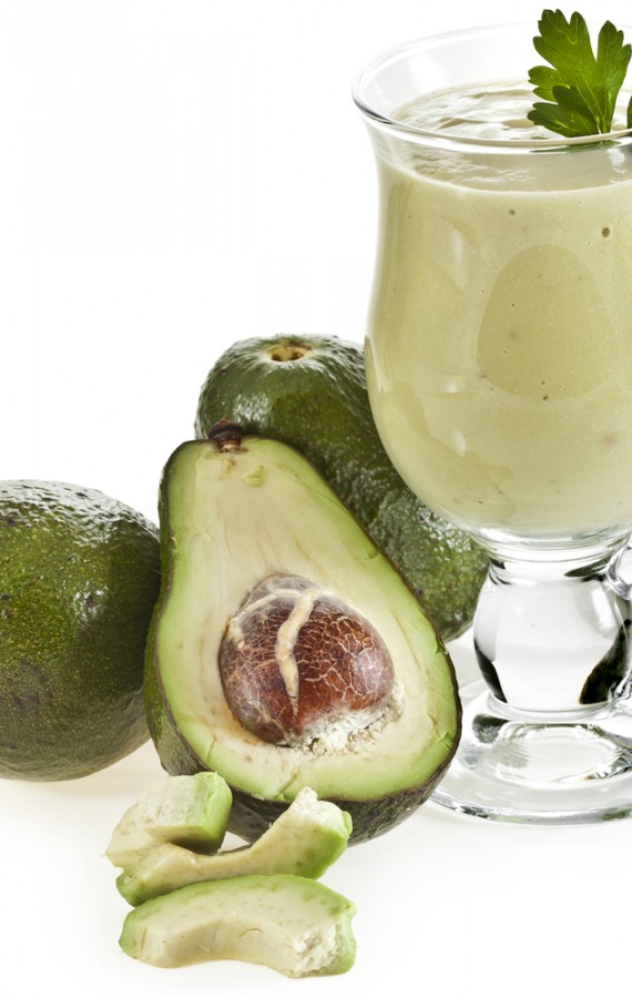 Avocado Pear and Yogurt Smoothie
