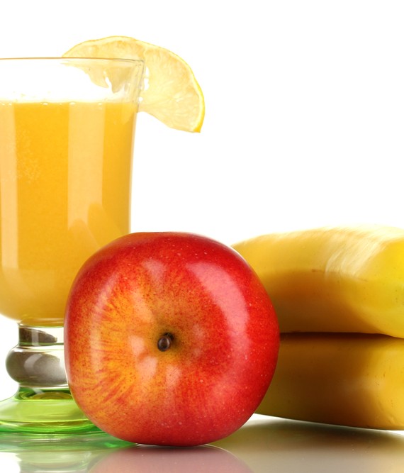 Easy Apple Banana and Lemon Yogurt Shake