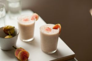 Fig Plum and Yogurt Shake Recipe