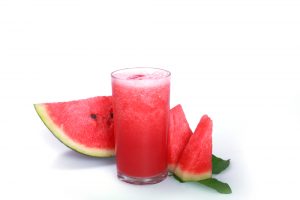 Watermelon Pear and Coconut Shake