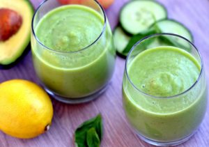 Apple Avocado and Banana Smoothie with Mint Recipe
