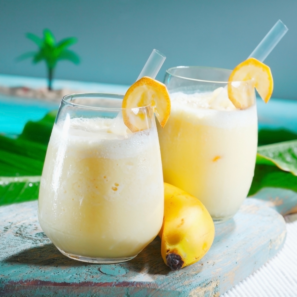 Banana Almond Protein Smoothie with Sunflower Seeds - Nutribullet Recipes